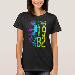 Rockin' Since 1982 Vintage Vinyl Record  Gothic Sk T-Shirt