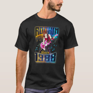 Rockin Since 1988 Rock Music 34th Birthday T-Shirt