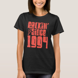 Rockin Since 1994 Classic Vintage Rock Music 1994 T-Shirt