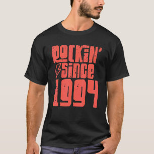 Rockin Since 1994 Classic Vintage Rock Music 1994 T-Shirt