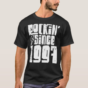Rockin Since 1997 Birthday Classic Vintage 1997 Ro T-Shirt