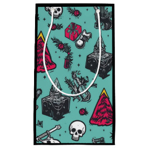 Rockin' Skull Gift Bag (Black)