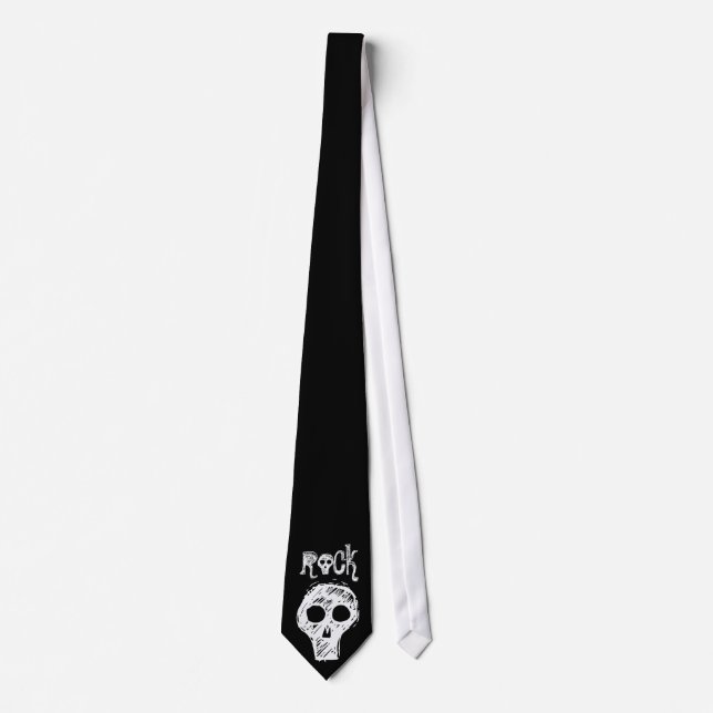 Rockin Skulls Tie (Front)