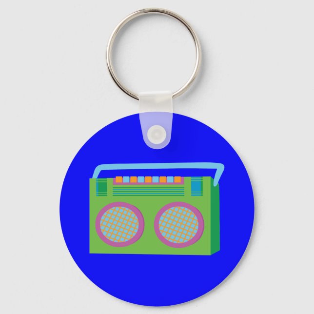 Rockin' Stereo Key Ring (Front)