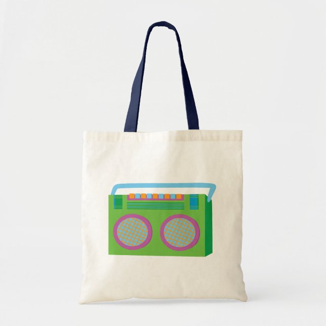 Rockin' Stereo Tote Bag (Front)