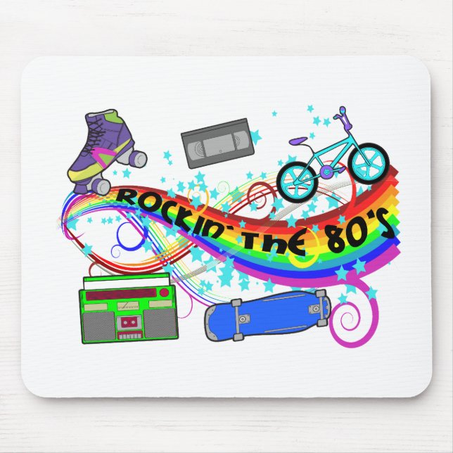 Rockin' The 80's Mouse Mat (Front)