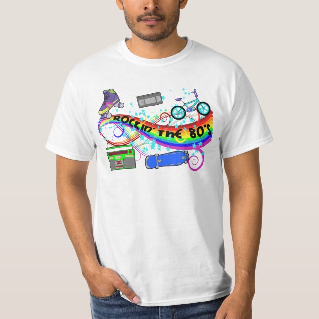 Rockin' The 80's Tee Shirt (Front)