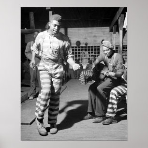 Rockin' the Jailhouse, 1941. Vintage Photo Poster