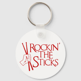 ROCKIN’ THE STICKS KEY RING