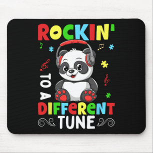 Rockin To A Different Autism Mouse Mat
