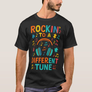 Rockin' To A Different Tune - Autism Awareness T-Shirt