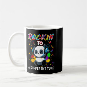 Rockin' To A Different Tune design. Put the puzzle Coffee Mug