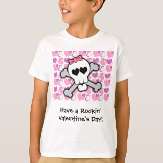 Rockin' Valentine Skull T-Shirt