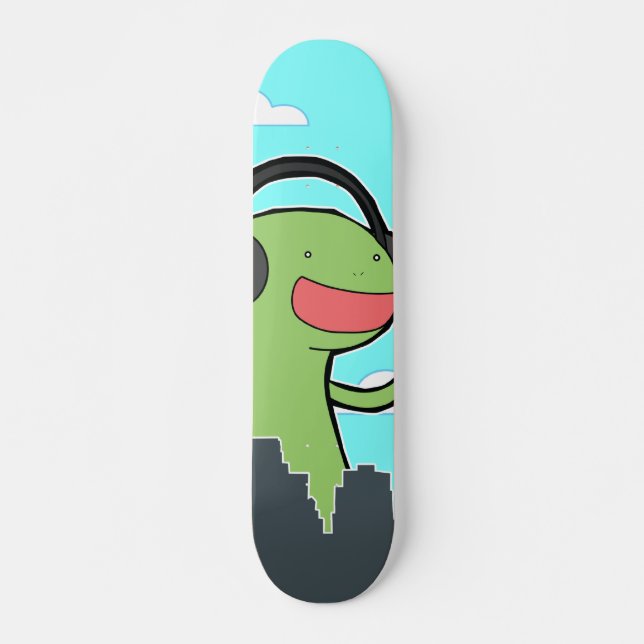 Rockin Zilla Skateboard (Front)