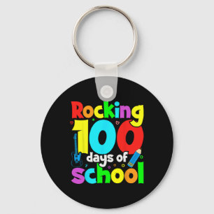 Rocking 100 Days Of School Music Teachers And Stud Key Ring
