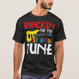 Rocking 1st Grade Back To School Cool Students Tea T-Shirt