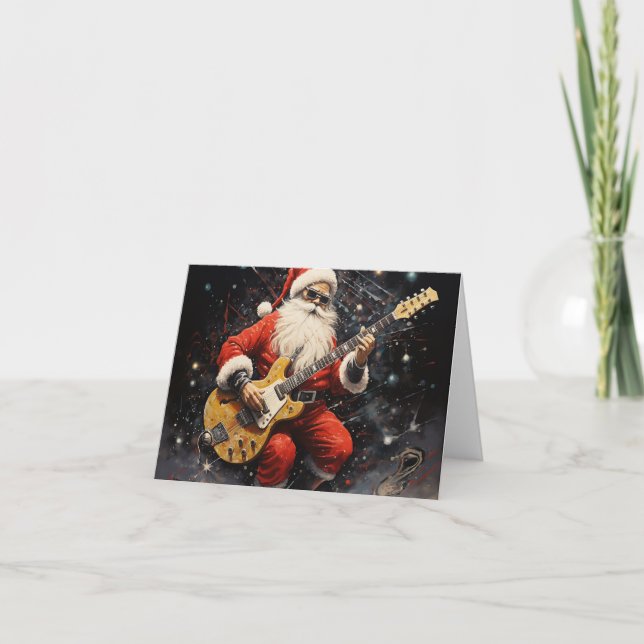 Rocking Around the Christmas Tree Holiday Card (Front)