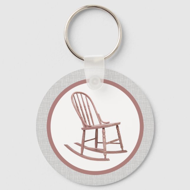 Rocking Chair Keychain (Front)