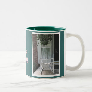 Rocking Chair Two-Tone Coffee Mug