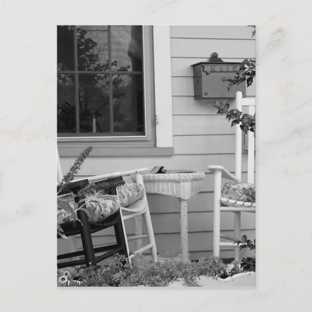 Rocking Chairs Postcard (Front)