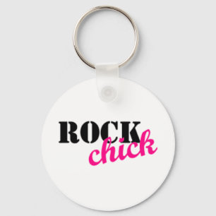 Rocking Chick Key Ring