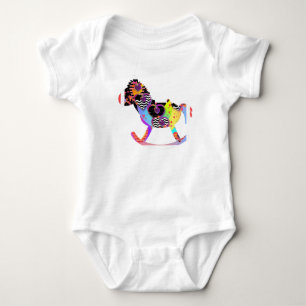 Rocking Horse Baby Bodysuit