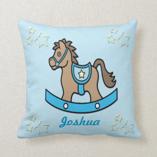 Rocking Horse Baby Keepsake Pillow