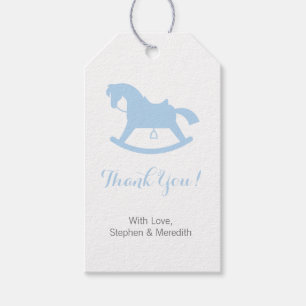 Rocking Horse Baby Shower Personalised Gift Tags