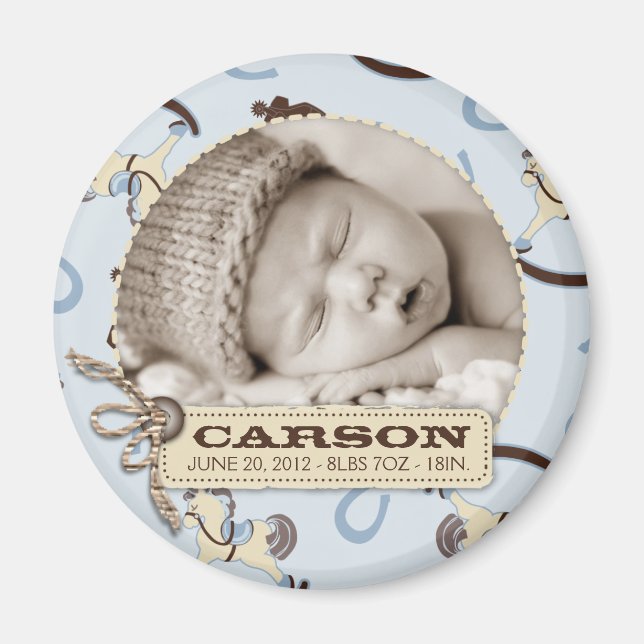 Rocking Horse Boy Magnet R (Front)