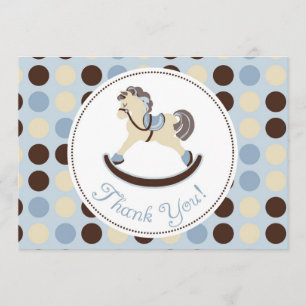 Rocking Horse Boy TY Card C