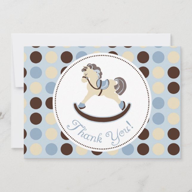 Rocking Horse Boy TY Card C (Front)