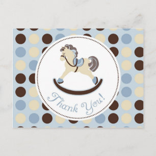 Rocking Horse Boy TY Postcard 2