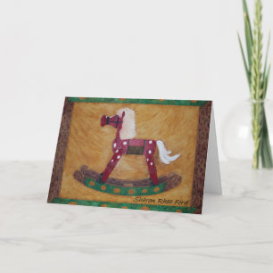 Rocking Horse Card by SRF