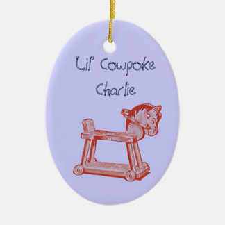 Rocking Horse Christmas Tree Ornament