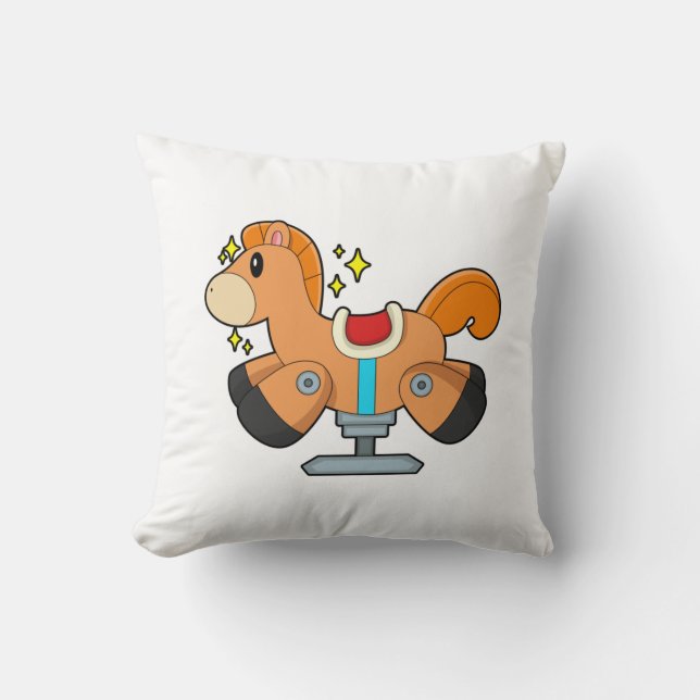 Rocking horse cushion (Front)