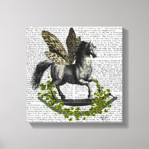 Rocking Horse Fly Canvas Print