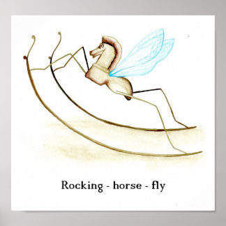 Rocking Horse Fly Poster