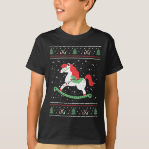 Rocking Horse For Children And Kids Christmas Xmas T-Shirt