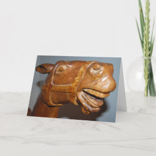 Rocking Horse Holiday Card