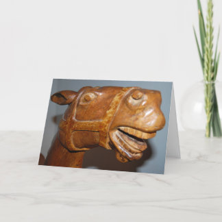 Rocking Horse Holiday Card