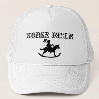 rocking horse.jpg, Horse Rider Trucker Hat