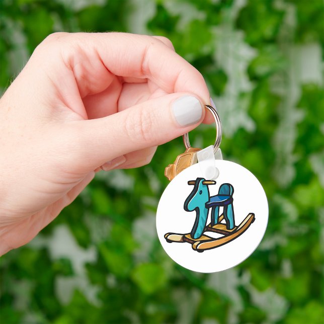 Rocking Horse Keychain (Creator Uploaded)