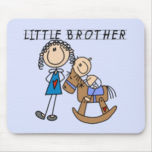 Rocking Horse Little Brother Tshirts Mouse Mat