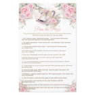 Rocking Horse Pink Pampas Baby Pass the Prize Game