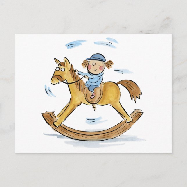 Rocking Horse Postcard (Front)