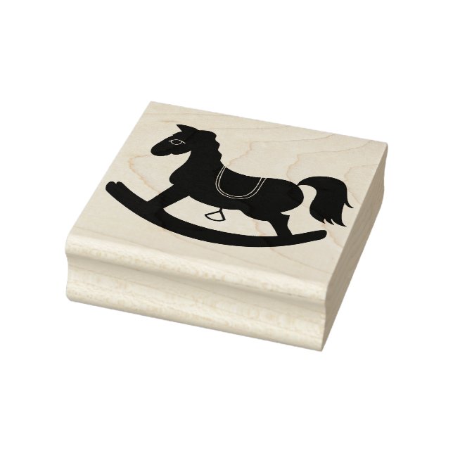 Rocking Horse Rubber Stamp (Stamp)