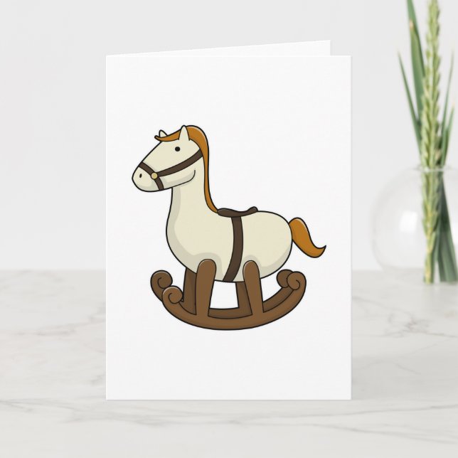 Rocking horse Toy Card (Front)