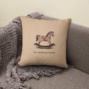 Rocking Horse - Wooden Toys Cushion