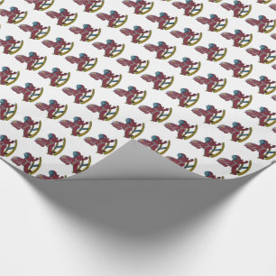 Rocking Horses Wrapping Paper