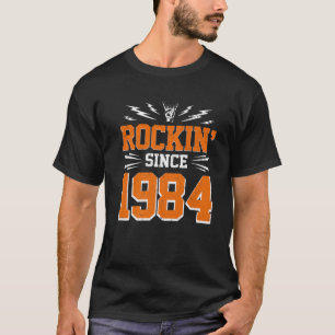 Rocking Since 1984 38Th Birthday Classic Rock Musi T-Shirt